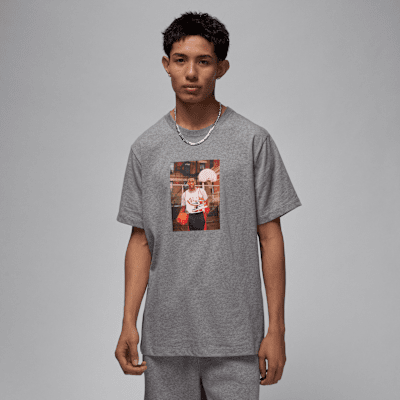 【本物保証 /関税・送料無料】Jordan x Clot Tee Tシャツ Air Jordan x CLOT Crossover Logo Printed T-Shirt Khaki Men's